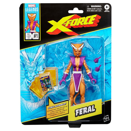 Marvel Legends Series Feral Action Figure, Purple
