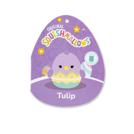 Squishmallows Original 12-Inch Tulip the Purple Chick in Egg - Official Jazwares Plush (Amazon Exclusive)