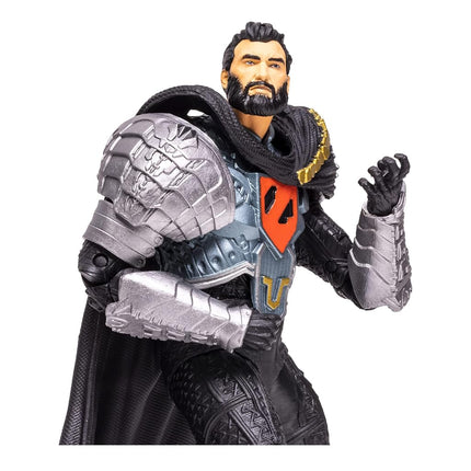 McFarlane Toys, DC Multiverse General Zod 7-inch Action Figure with 22 Moving Parts, Collectible DC Superman Figure with Unique Collector Character Card – Ages 12+