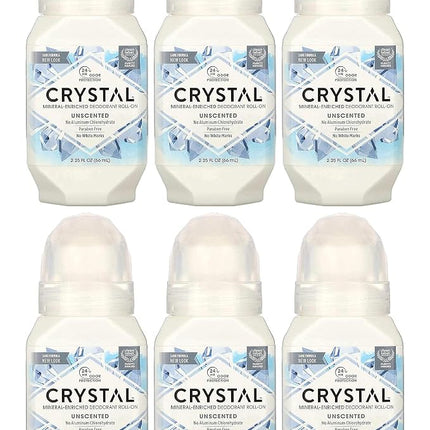 Crystal Body Roll-On Deodorant, 2.25 Ounce - 6 per case.