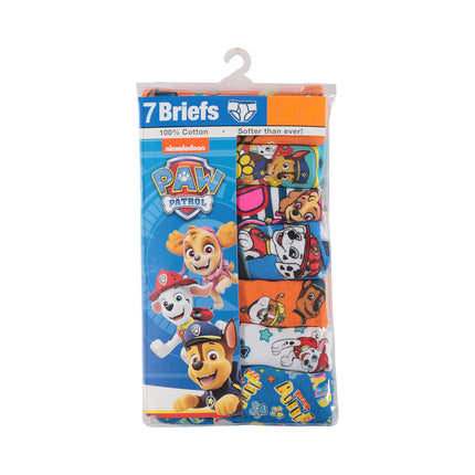 Handcraft Bóxer Paw Patrol para niños pequeños (paquete de 7), surtidos, 2/3T