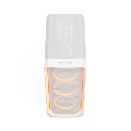 Fractal Design Meshify 3 Ambience Pro RGB White TG Clear Tint - Computer Case