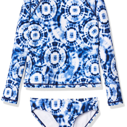 Kanu Surf Girls' Long Sleeve Rashguard UPF 50 Two 