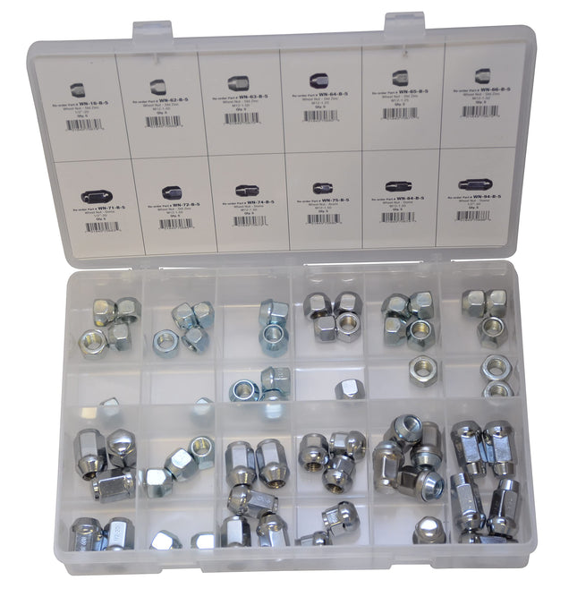Dynamic DY-WN-12 Wheel Lug Nut Assortment Kit B