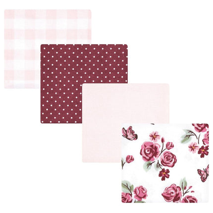 Hudson Baby Unisex Baby Cotton Flannel Receiving B