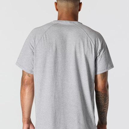 Carhartt Men's Force Relaxed Fit Midweight Short-Sleeve Pocket T-Shirt, Heather Grey, XXXL Tall