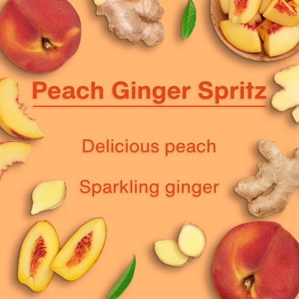 LITTLE TREES Car Air Freshener | Hanging Tree Provides Long Lasting Scent for Auto and Home | Peach Ginger Spritz, 24 Air Fresheners