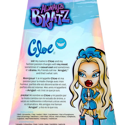 Bratz Alwayz Bratz Fashion Doll - Cloe - with 10 Accessories and Poster - Kids Toy - Great for Ages 6 and Older