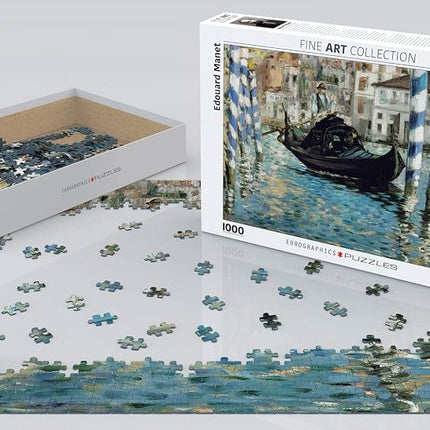 EuroGraphics The Grand Canal of Venice (Blue Venice) by Edouard Manet 1000-Piece Puzzle