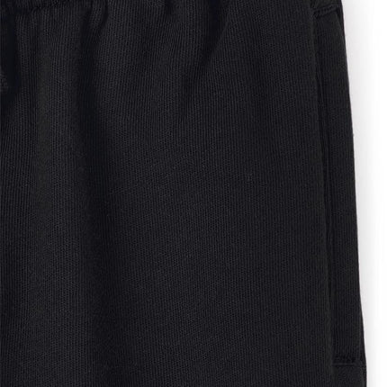 Gymboree Boys' and Toddler Fleece Jogger Sweatpants, Black, 7