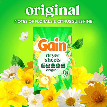 Gain Original Scent Tumble Dryer Sheets 240