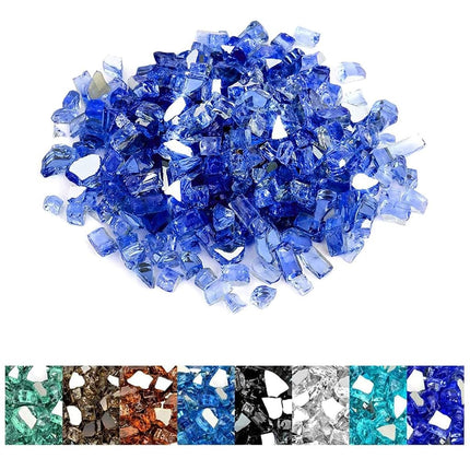 Mr. Fireglass 1/4 inch Reflective Fire Glass for F