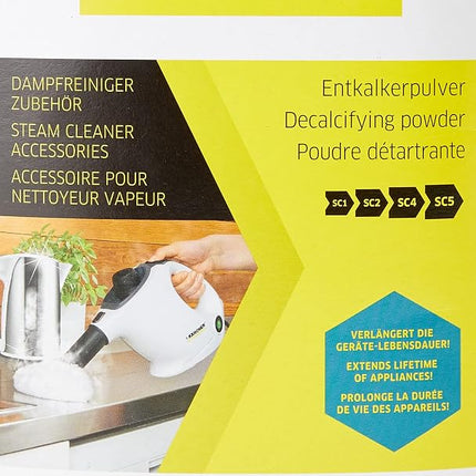 KÄRCHER Descaling Powder, 6 x 17 g Each, White
