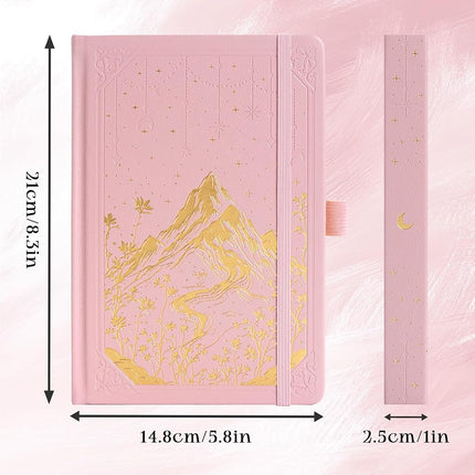 MGGAO Dotted Journal for Women Men, A5 Hardcover Dot Notebook