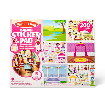 Reusable Sticker Pad - Princess Castle: Activity B