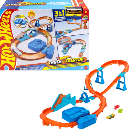 Hot Wheels Track Creator Boosted Jump Speedway Set