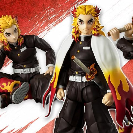 Tamashii Nations S.H.Figuarts Demon Slayer: Kimetsu No Yaiba - KYOJURO RENGOKU