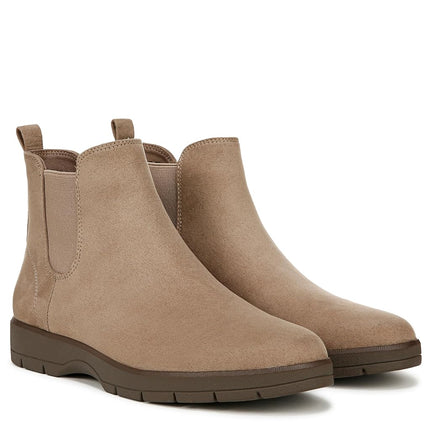 Dr. Scholl's Shoes Women's Northbound Chelsea Boot, Mocha Taupe Microfiber, 8.5 Wide
