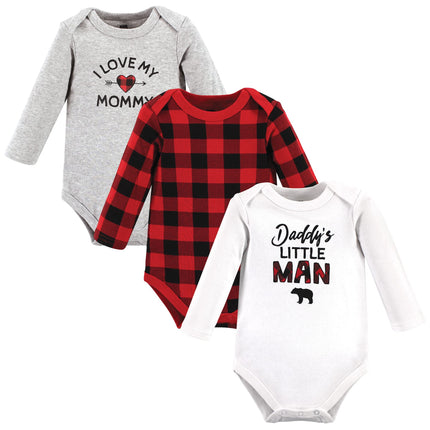 Hudson Baby unisex-baby Cotton Long-sleeve Bodysui