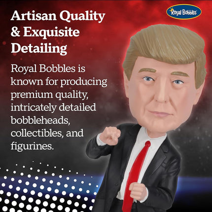 Royal Bobbles Donald Trump Dance Collectible Bobblehead Statue