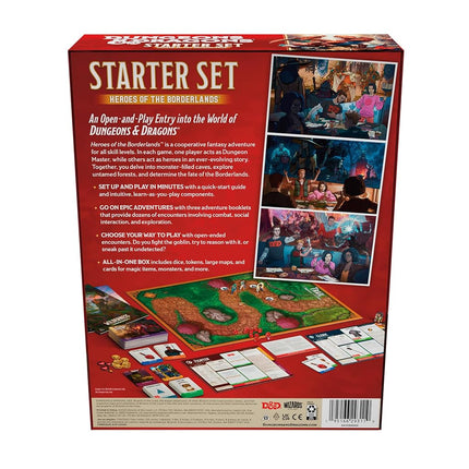 D&D Dungeons & Dragons Starter Set Heroes of the Borderlands