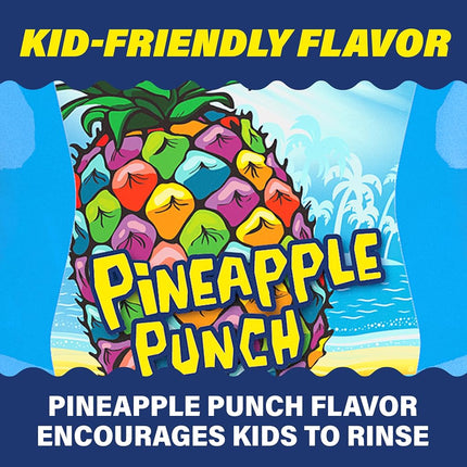 ACT Kids Anticavity Fluoride Rinse, Pineapple Punch Children's Mouthwash, 16.9 oz