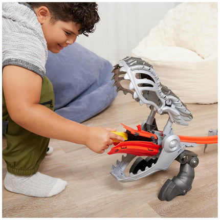 Monster Jam ThunderROARus Drop Playset with Exclusive Monster Truck, Over 2 Metres Tall, Lights and Sounds, Kids’ Toys for Boys and Girls Ages 5 and up