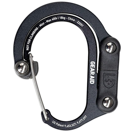 HEROCLIP Multipurpose Clip, Medium,Black (A2000BLK