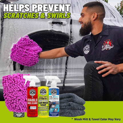 Chemical Guys Clean & Shine Car Wash Starter Kit (7 Pieces)