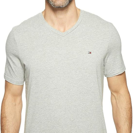 Tommy Hilfiger mens09T3140Core Flag V-Neck Tee Sho