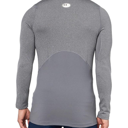 Under Armour Men's Coldgear Armour Fitted Mock T-Shirt Men, (400) Royal / White, M
