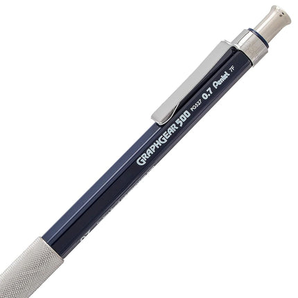 Pentel Graph Gear 500 Automatic Drafting Pencil, 0.7mm, Blue Barrel, (PG527BP) by Pentel
