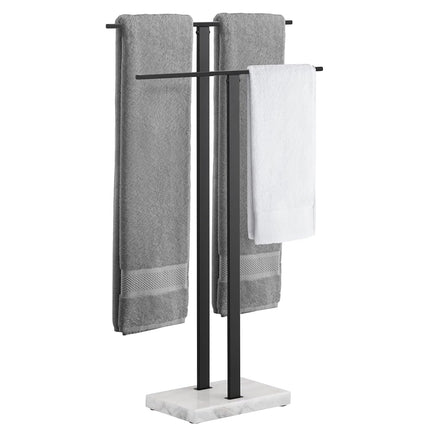 KES Standing Towel Rack, 2-Tier Towel Racks for Ba