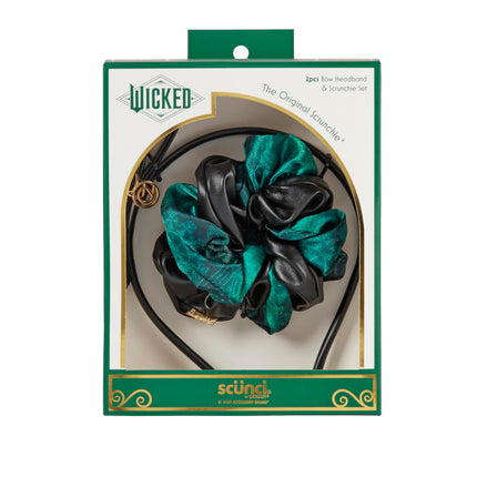 Scunci by Conair Wicked Bow Headband & Twist scrun
