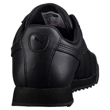 PUMA Men's Roma Sneaker, Black, 9 UK