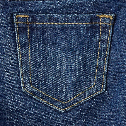 The Children's Place, Lot de 2 jeans bootcut basiques pour bébés et tout-petants, couleur Indigo Stone, 4 ans