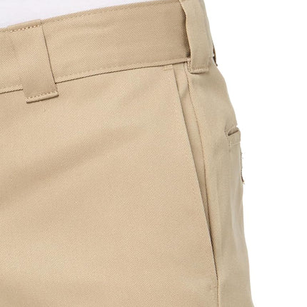 Dickies Mens 873 Slim Fit Work Pants, Desert Sand, 36W x 32L