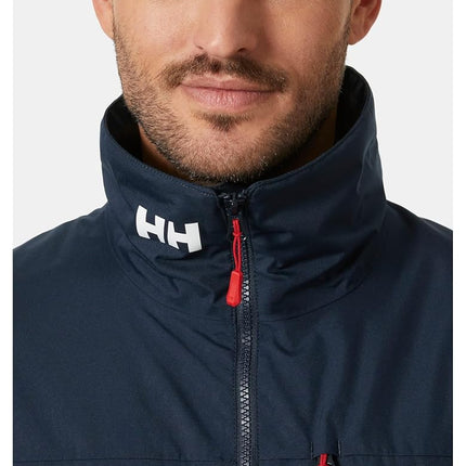 Helly Hansen Men's Crew Midlayer Jacket 2, Navy, L