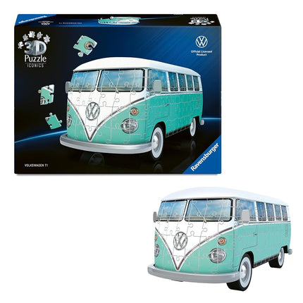 Ravensburger 3D Puzzle Iconics: Volkswagen T1 - Ag