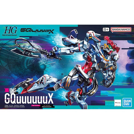 Bandai Hobby | High Grade 1/144 Mobile Suit Gundam GQuuuuuuX #1 Model Kit | HG Series | Easy Snap‑Fit Assembly, No Glue or Paint Required | Official Bandai Spirits Gunpla
