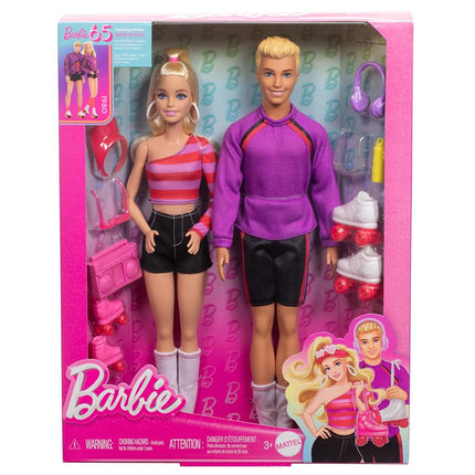 Barbie Fashionistas Roller-Skating Barbie & Ken Set