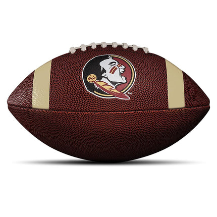 Franklin Sports Florida State Seminoles Kids NCAA Youth Football - Official College Team Junior Footballs with Team Logos for Kids - Junior Size PVC Ball - Backyard + Tailgate Ball - 8.5"
