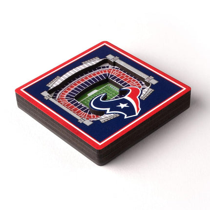 YouTheFan NFL Houston Texans - NRG Stadium 3D StadiumView Magnet3D StadiumView Magnet, Team Colors, Small (8493366)