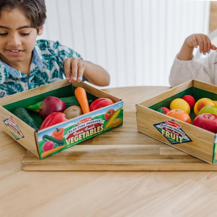 Melissa & Doug Play-Time Bundle Fruits and Vegetables