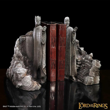 Nemesis Now Lord of The Rings Argonath Bookends, Hand-Painted Resin Statues, Middle Earth Bookcase Decor, Officially Licensed, 19cm, Bronze