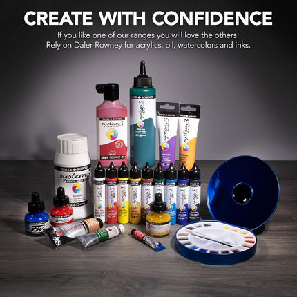 Daler Rowney Georgian 37ml Water Mixable Oil Selection Set 10 Colours