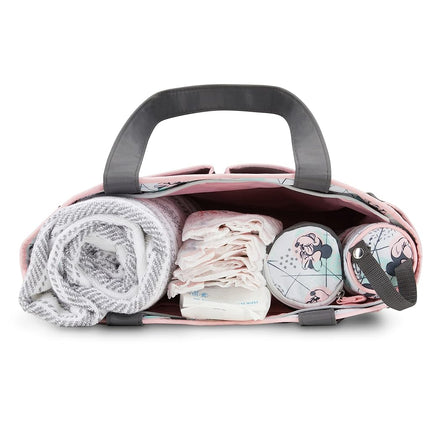 Cudlie Unisex Baby Diaper Bag 2, Minnie-Watercolour, Mouse