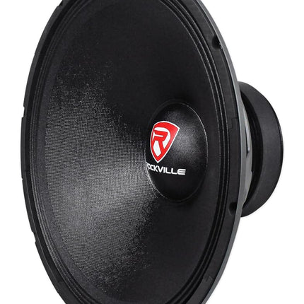 Rockville RVW1800P8 1800w 18-Inch Raw DJ Subwoofer 8 Ohm Sub Woofer 107OZ Magnet
