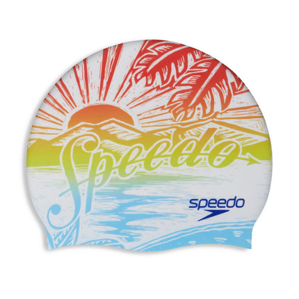 Speedo Unisex-Adult Swim Cap Silicone