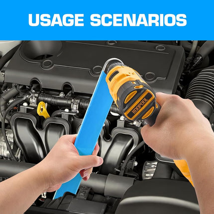 Impact Ready Offset Extension Wrench, Tight Reach Extension Wrench Set